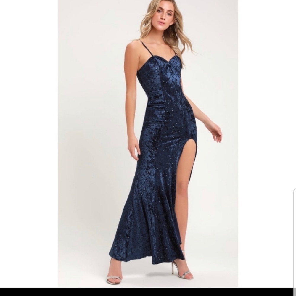 Beautiful Blue Lulu's Gown